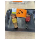 Resin Corkscrew & Bottle Stopper
