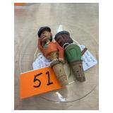 2 Anri Wine Carved Wine Stoppers