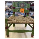 Child's Painted Chair Paint Loss