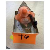 1 Vintage Pottery Cork Stopper 'the Brave Soldier'
