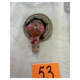 Mexican Senor Doll Head Bottle Stopper