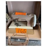 Toy Singer Crank Machine With Broken Case Metal &