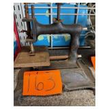 Toy Cast Iron Sewing Machine Missing Crank