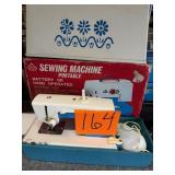 Crystal Toy Sewing Machine Battery Or Hand