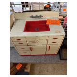 Toy Tin Sink 11 1/2'x10 1/2'