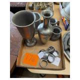Pewter 11 Pieces