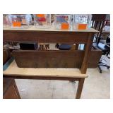 Wall Hanging Coat Or Hat Rack Light Damage