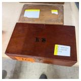 2 Wood Decorative Box 1 Damaged