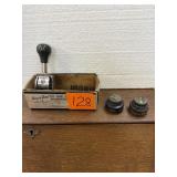 Hand Stamp Numbering Machine W/box