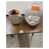 Mccoy Pig Cookie Jar, Mccoy Tea Pot Damage