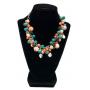 Gemstone Beads & Sterling Necklace