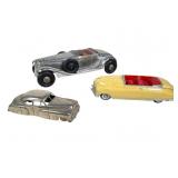 3 Die-Cast and Cast Aluminum Toy Cars