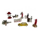 Glass Candy Containers Assortment, 1920s