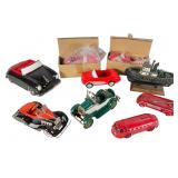 Die-Cast Cars, Boats, and Plaster Decor