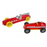 Vintage 1950s Irwin and Auburn Toy Race Cars