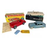 3 Plastic Dealer Promo Cars