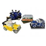 Vintage Themed Ceramic Car Set