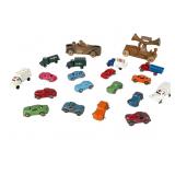 Vintage Barclay-Style Miniature Cars and Trucks