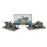 Pewter Vintage Automobile Figurines