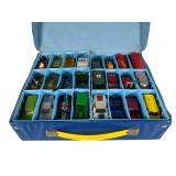 Matchbox Car Case with Assorted Vehicles