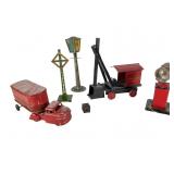 Vintage Tin Toys and Accessories Lot