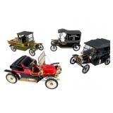 4 Franklin Mint Diecast Vehicles