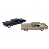 MPC 1965 Bonneville & 1966 Buick Riviera Models