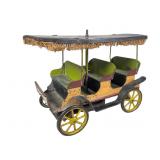 Early Wind-Up Tin Trolley Toy