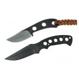 2 Fixed Blade Knives, Crawford & Marquis