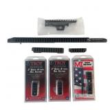 Tactical Rail Sections & Mount Accessories Lot