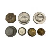 Early Automotive Hubcaps/ Grease Caps