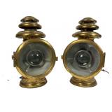 Electrified Rubis Brass Search Lights