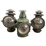 Three Vintage Lanterns