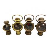 Four Neverout Automobile Lamps