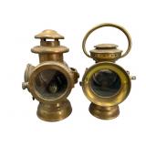 2 Gray & Davis Automobile Lamps