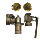 Two Vintage Brass Lamps PLUS
