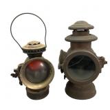 Antique Dietz Eureka +Carriage Lanterns