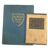Mercer and Metz Car Brochures