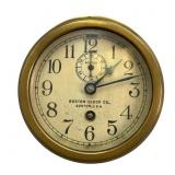 Boston Clock Co. Brass Automobile/ Shipï¿½s Clock