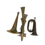 Vintage Brass Wind/ Auto Horns