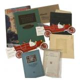Early 20th-Century Auto Ephemera Collection