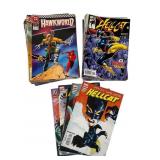 62 Hawkman, Hawkgirl, and Hellcat Comics