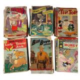 Bulk Lot of Damaged 1950s/1960s Comic Books