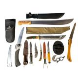 Knives, Saws, and Tools