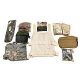 Military Gear Assortment with Accessories