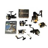 Fishing Reels, Mixed Brands and Styles