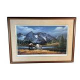 Terry Redlin Print ï¿½The Purple Mountain Majestiesï¿½