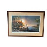 Framed Terry Redlin Print, 1990