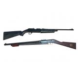Two Daisy BB Guns: Models 25 and 856