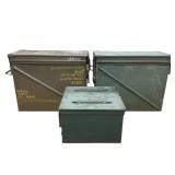 Metal Ammunition Storage Cans